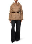 MAX MARA Belted puffer jacket