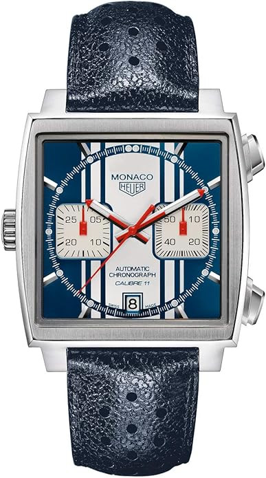 Tiger tag heuer Monaco men's automatic chronograph watch CAW211D.FC6300