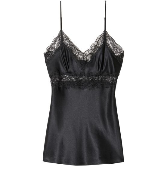 NILI LOTAN Felicie lace negligee top