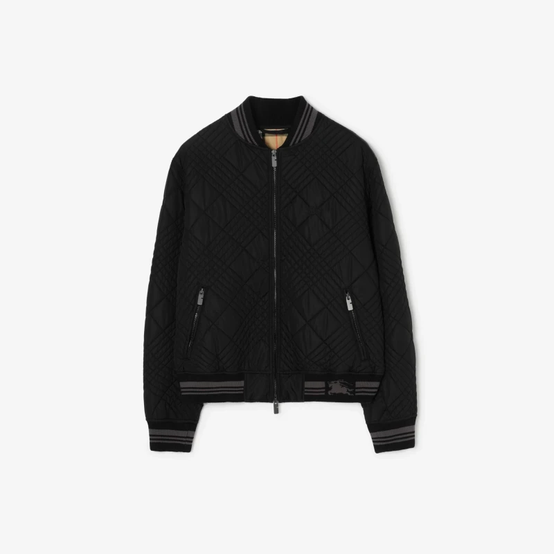 Mini checkered stitching Rakewood flight jacket