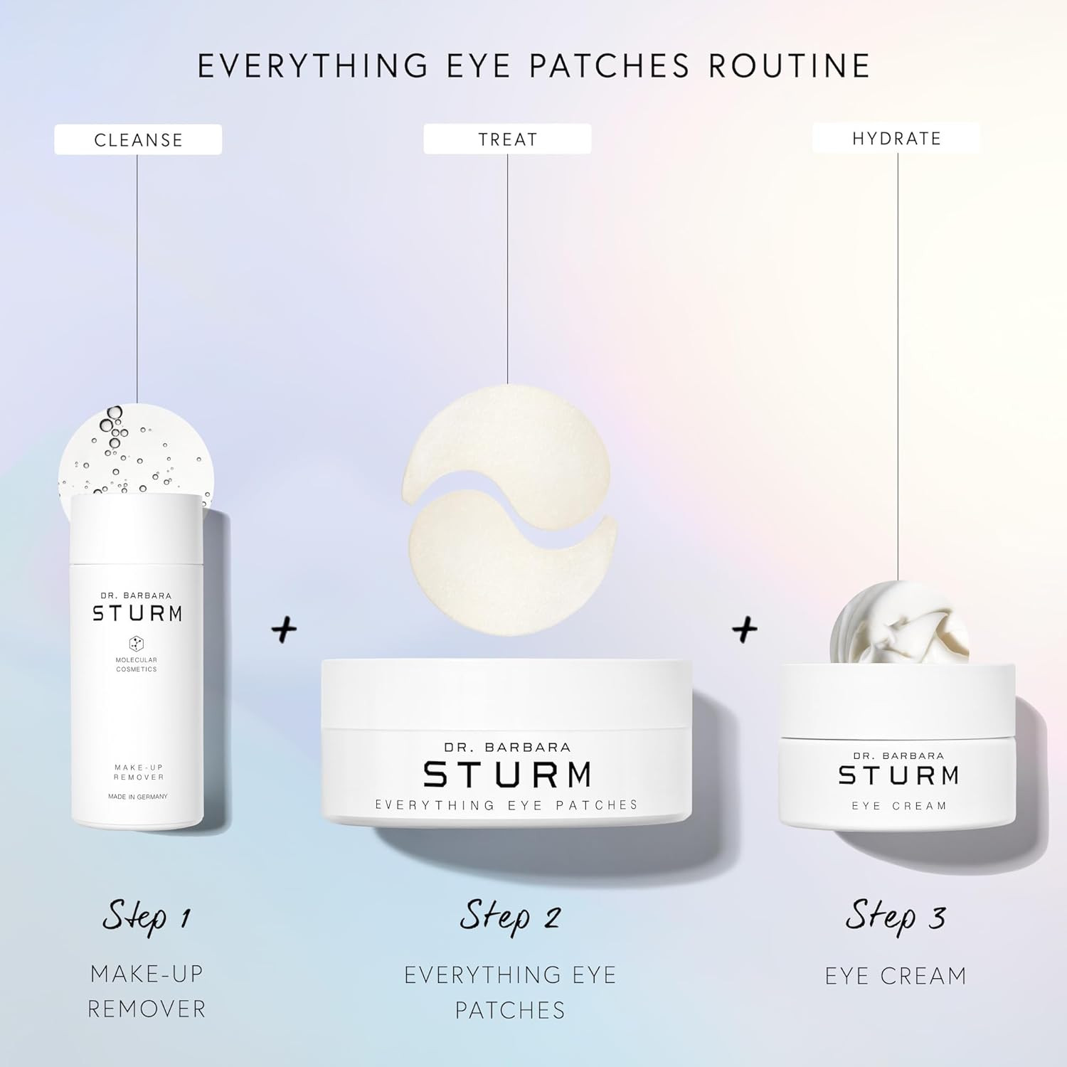 Dr. Barbara Sturm Dr. Barbara Sturm Luxury Skincare Series, 60-piece pack, moisturizing eye masks, effectively reduces eye bags and dark circles.