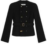 CELINE Long-sleeved top in wool natté