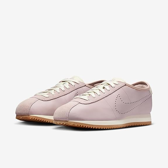 Nike Cortez Leather Women's Shoes (Particle Rose/Sail/Gum Light Brown/Light Orewood Brown)